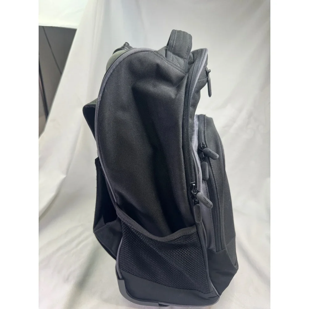 Targus Rolling Laptop Backpack Black Grey Travel Business Wheeled Bag Case